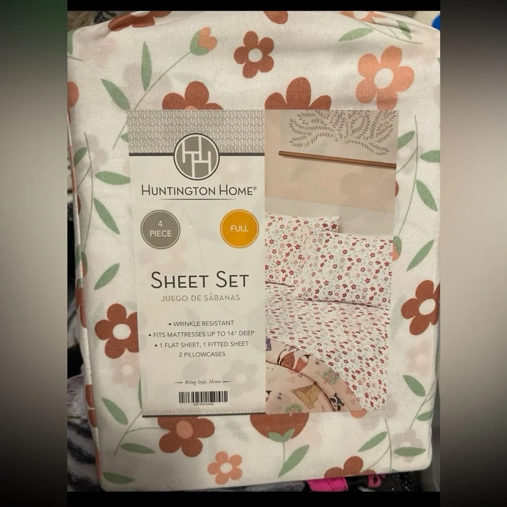 *Full Floral Sheet set